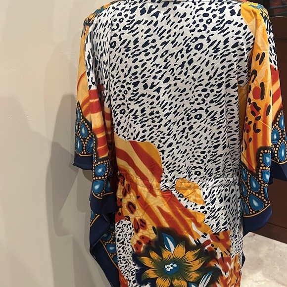 Caftan women luxury dress, Beach wear kaftan resort wear Vacation dress 1906 - Picture 7 of 9